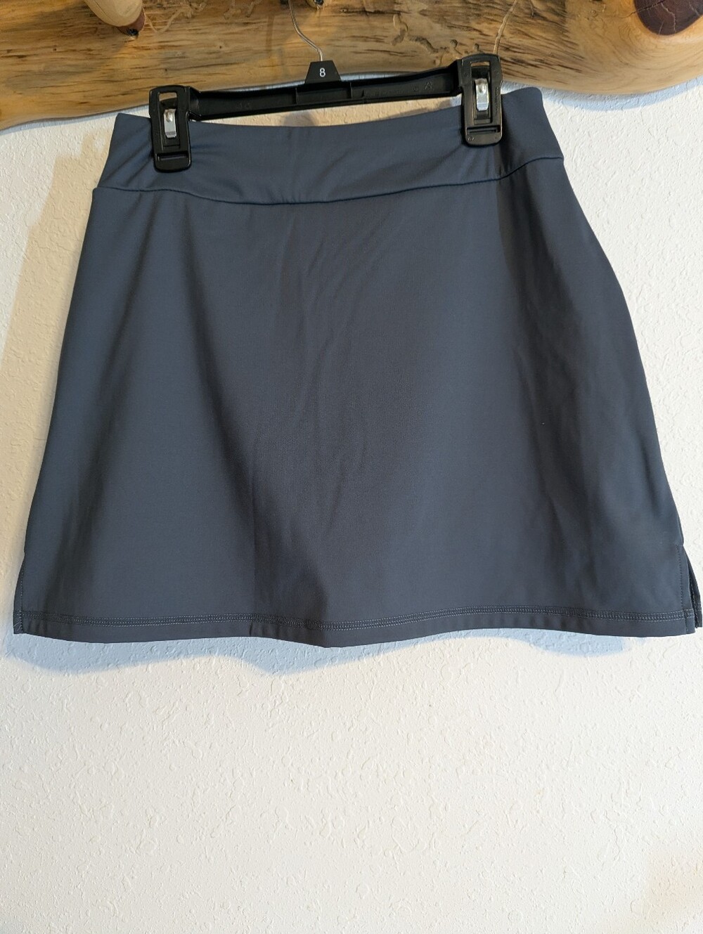 Ladies Lou Keith Dark Grey/Blue Skort Size Small Like New